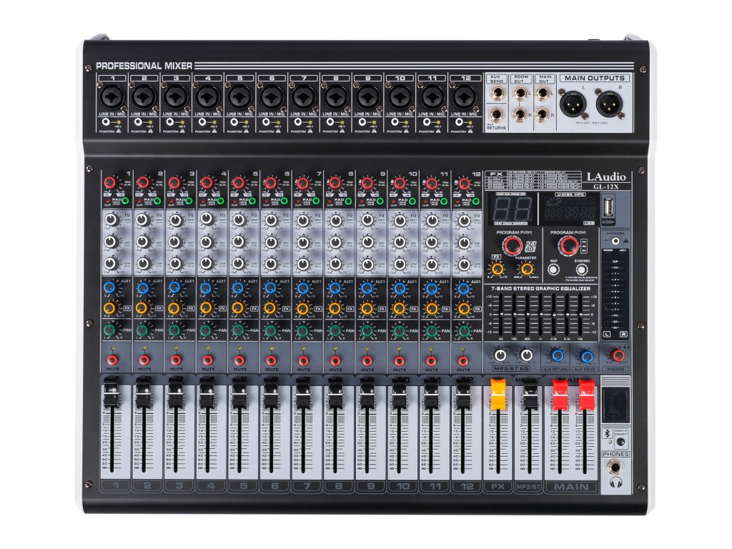 LAUDIO GL-12X Аналоговый микшерный пульт