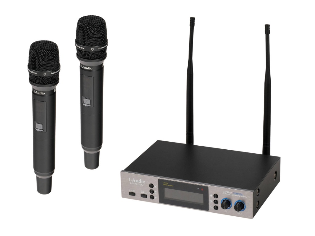 LAUDIO LS-301-2M LS-301-2M Беспроводная микрофонная система, 2 ручных передатчика